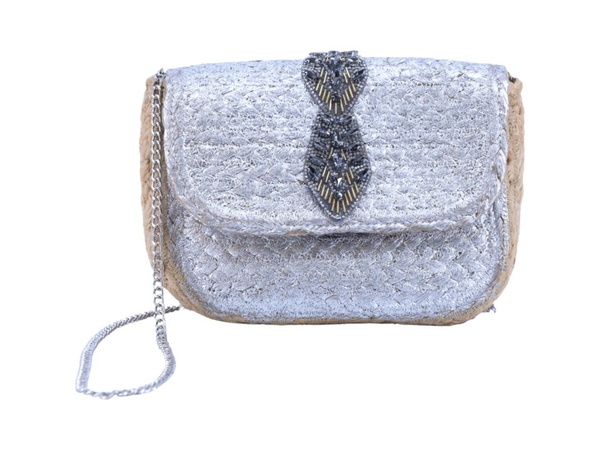 CROSS JUTE BAG SELMA